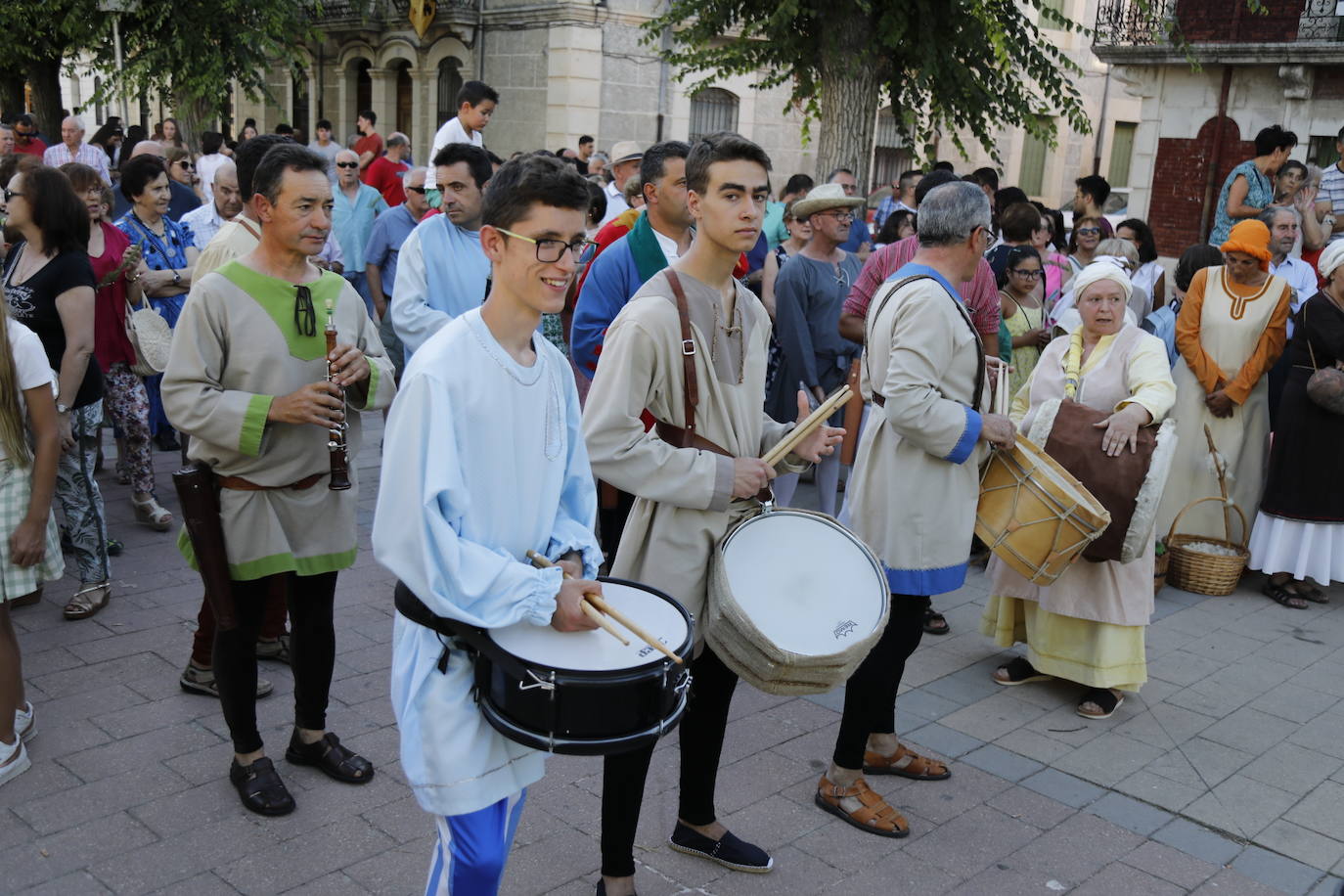 Recreación del origen de Campaspero. 