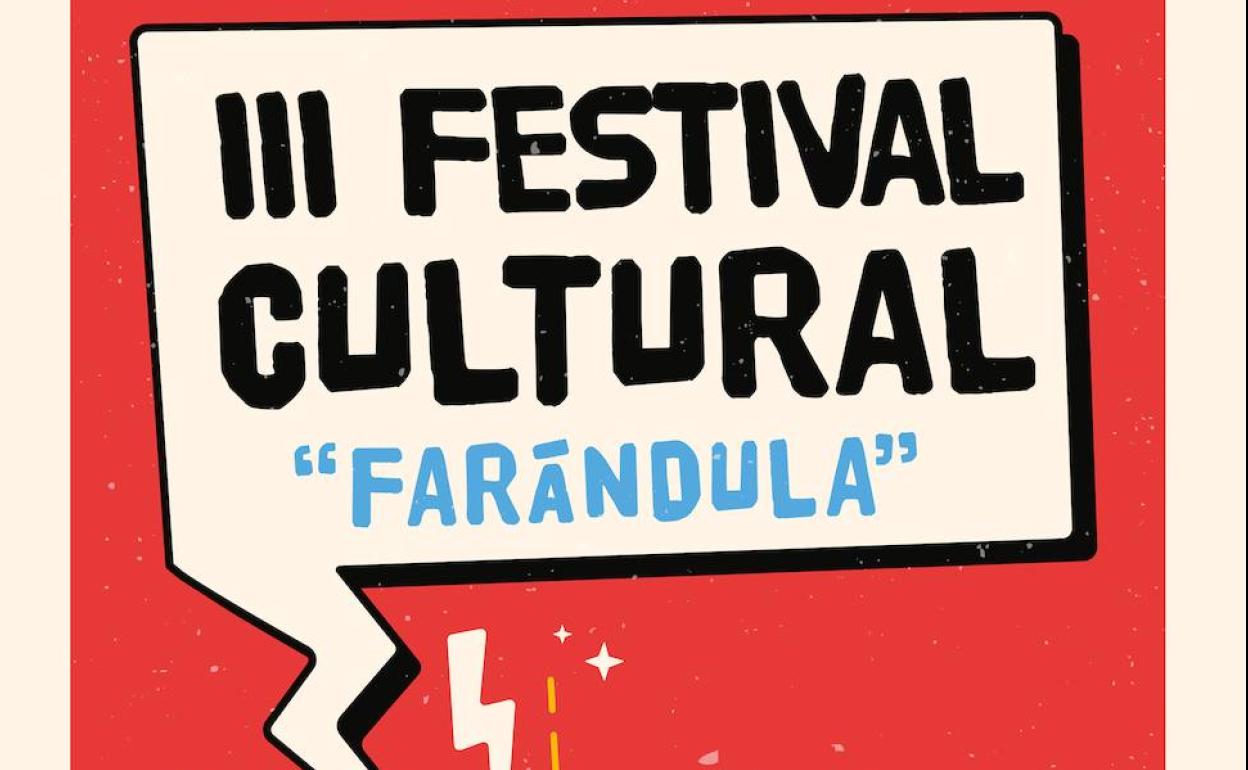 El cartel del Ciclo Cultural Frándula. 