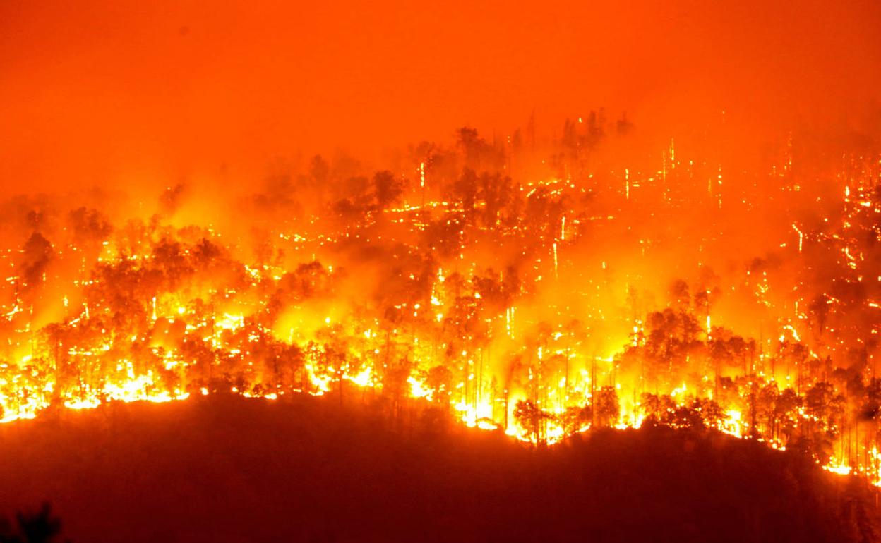 Incendios en California (EE UU). 