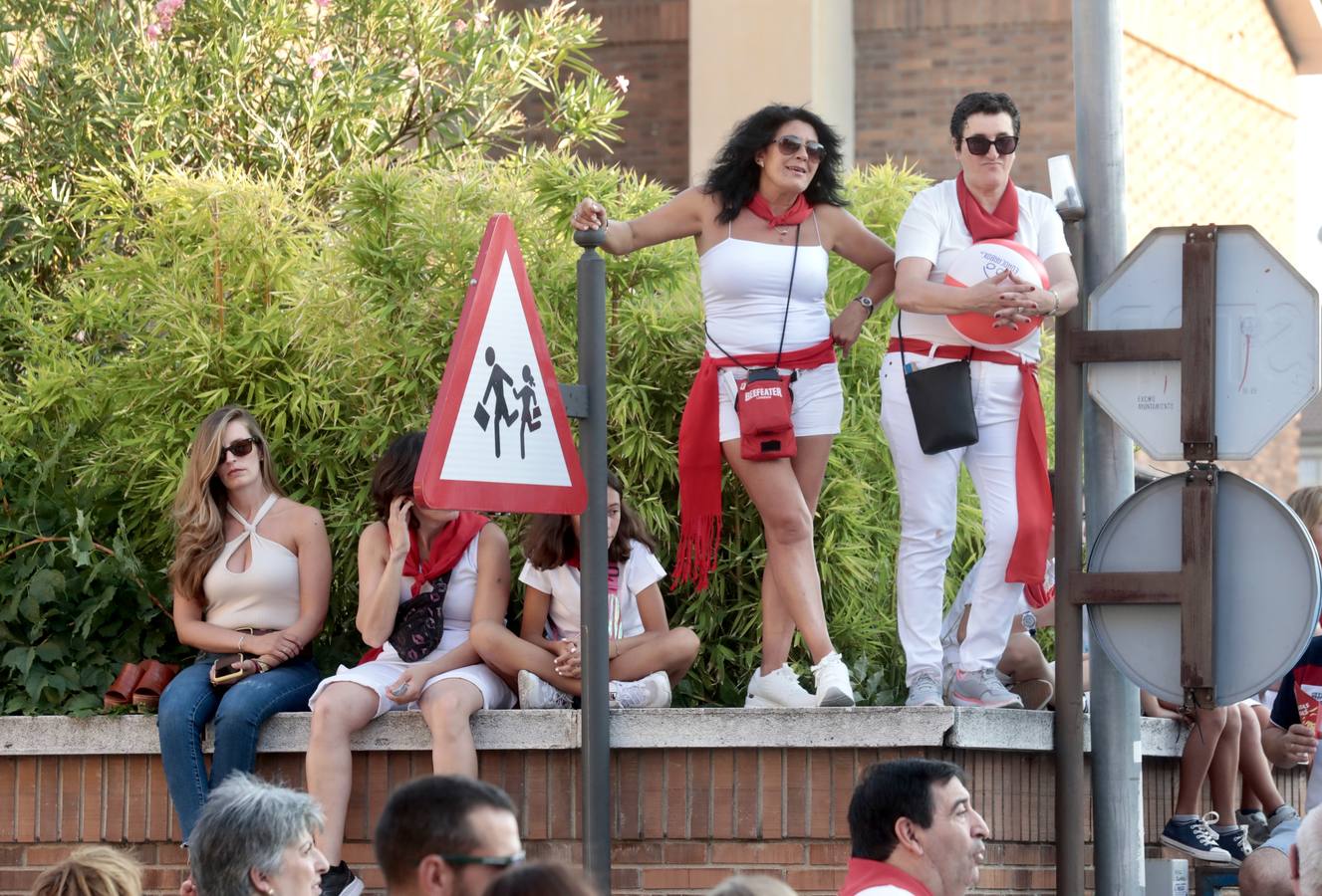 Fotos: Primer encierro de las fiestas de Íscar