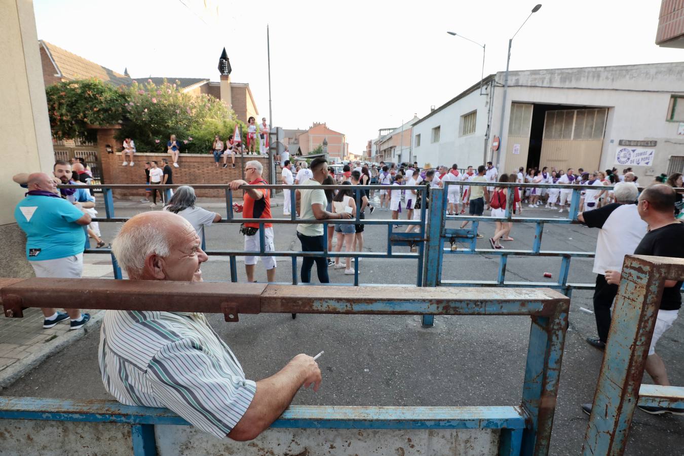 Fotos: Primer encierro de las fiestas de Íscar