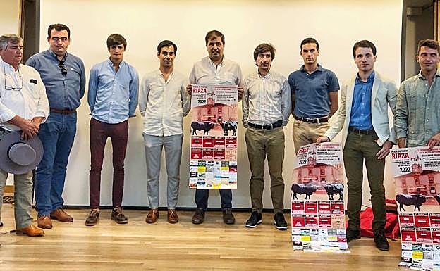 Presentación de la feria taurina de Riaza. 