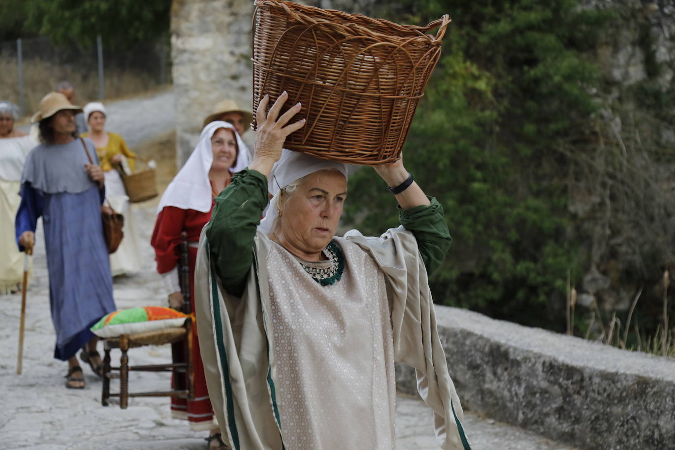 Recreación este domingo del origen del monasterio de la Armedilla.