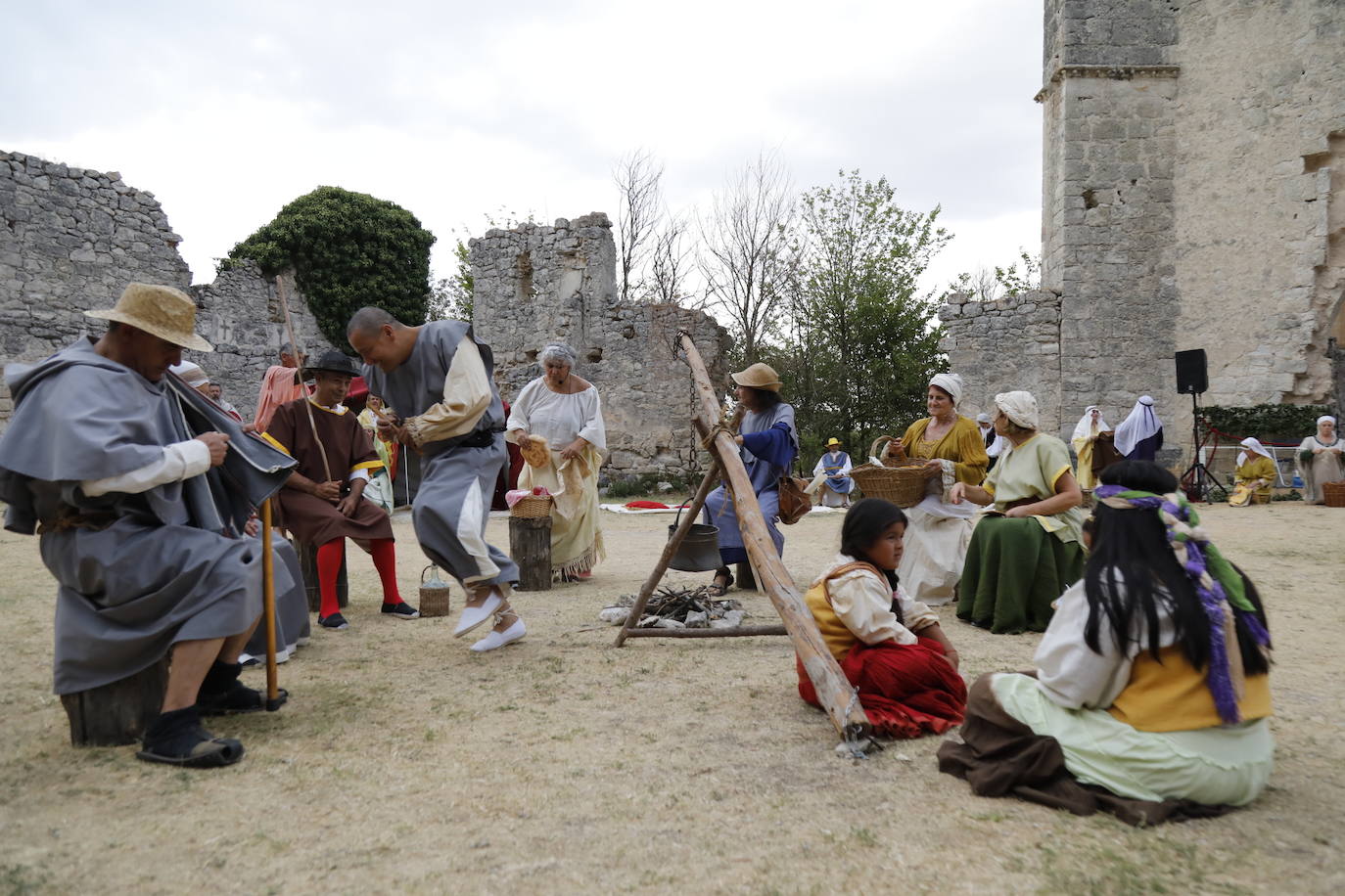 Recreación este domingo del origen del monasterio de la Armedilla.