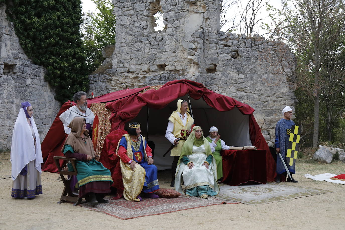 Recreación este domingo del origen del monasterio de la Armedilla.