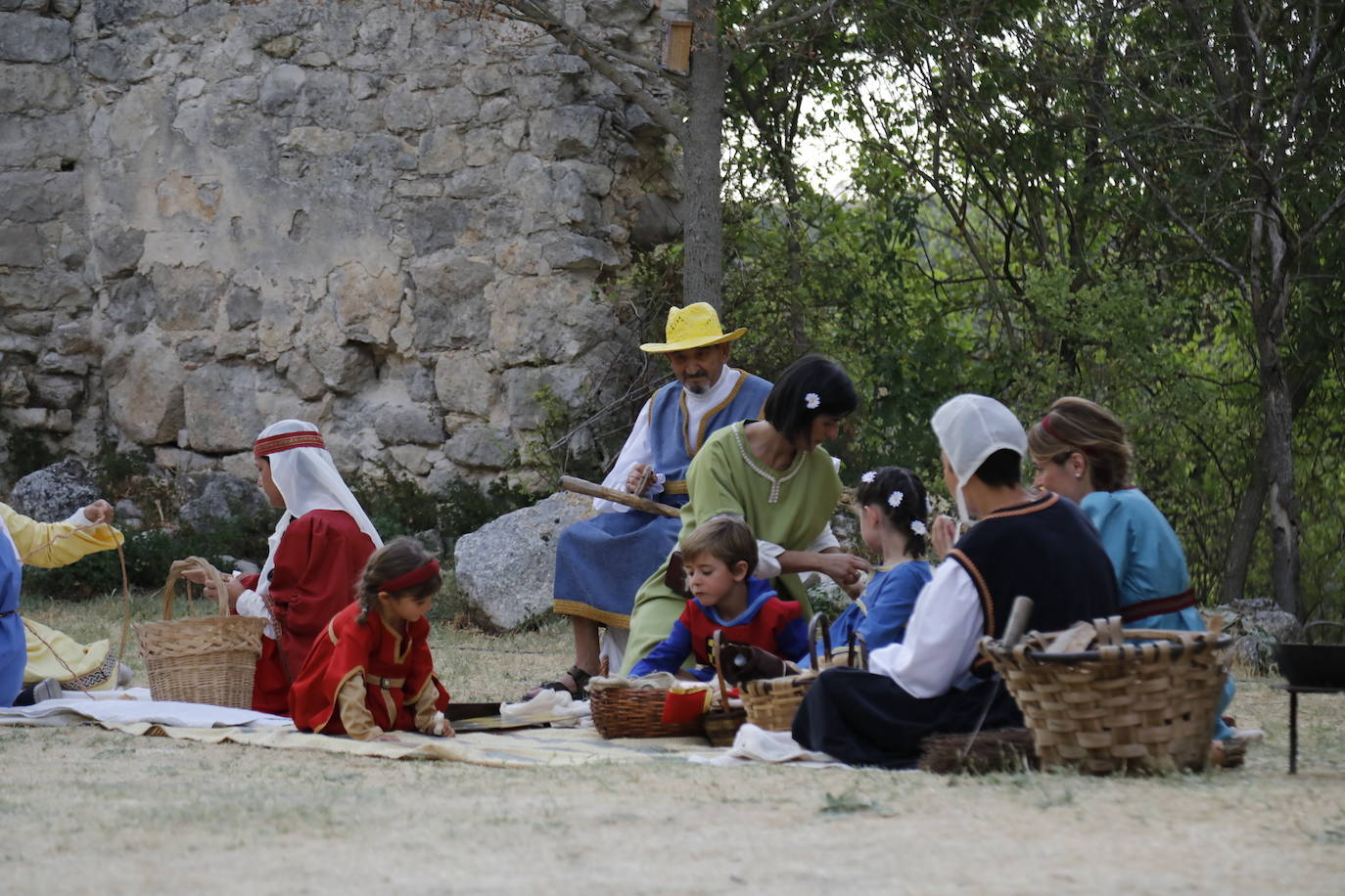 Recreación este domingo del origen del monasterio de la Armedilla.