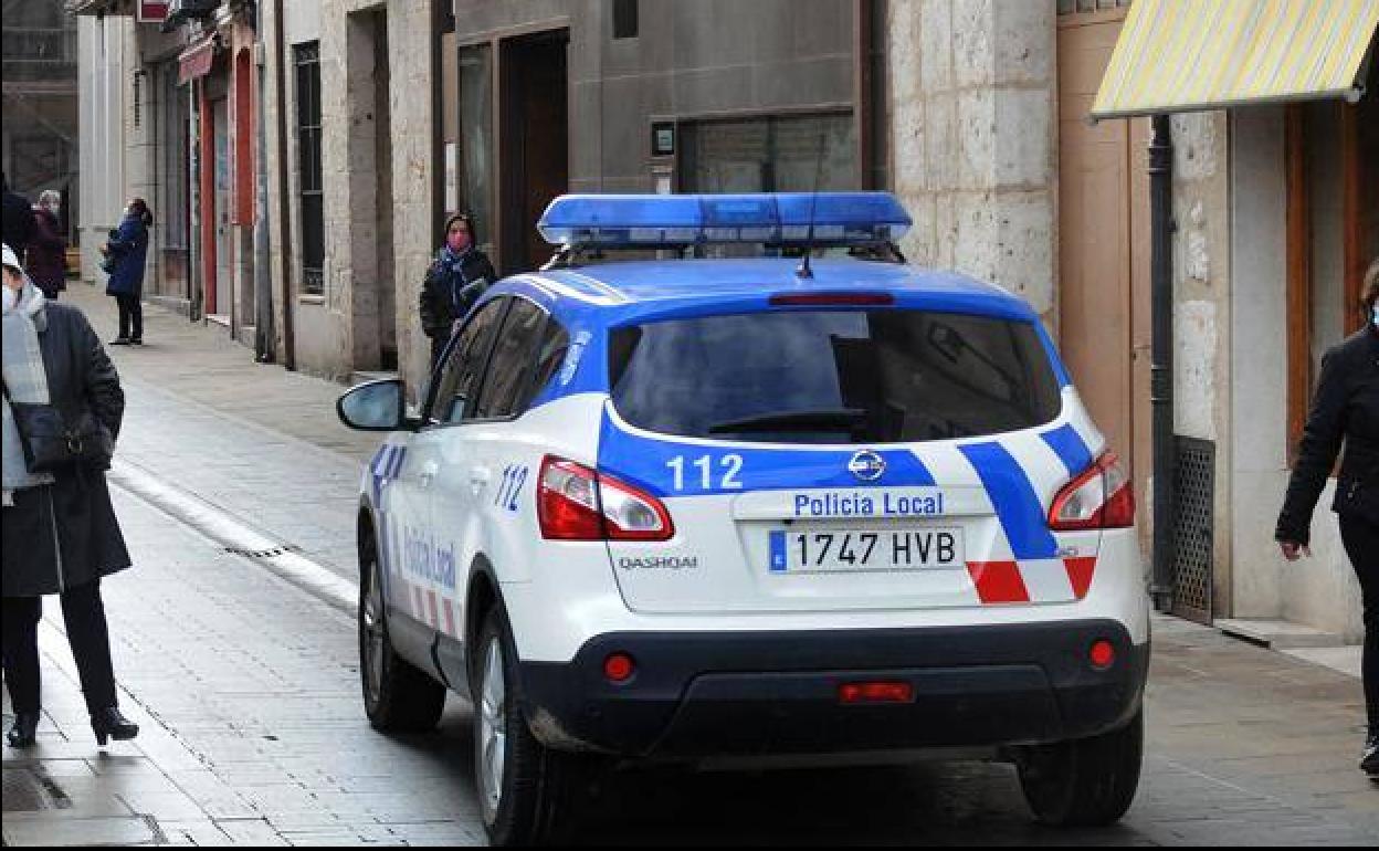 Vehículo de la Policía Municipal de Tordesillas, en una imagen de archivo.