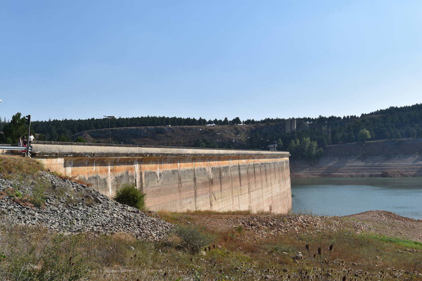 Fotos: La sequía muestra signos alarmantes en el pantano de Aguilar