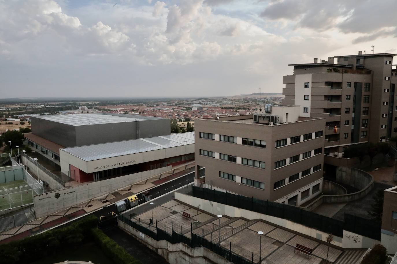 Fotos: La lluvia vuelve a aparecer en Valladolid en pleno récord de temperaturas máximas