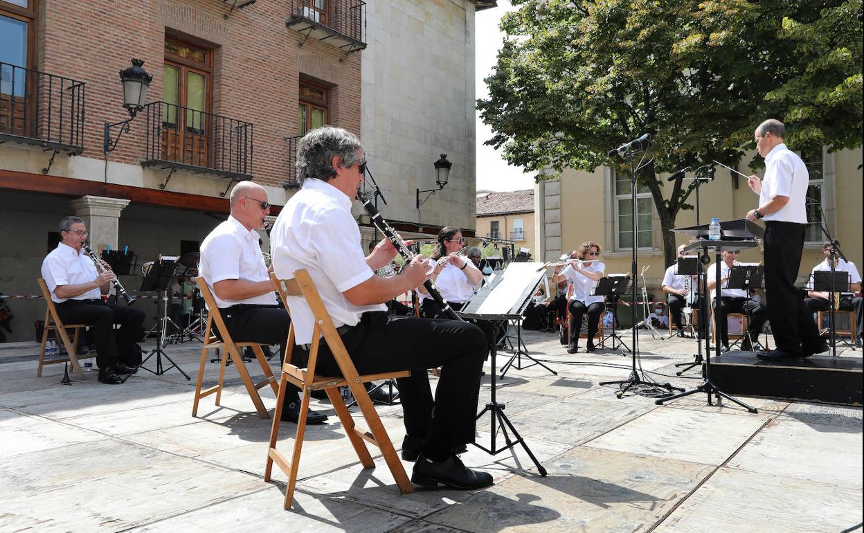 Concierto de la Banda de Música de Palencia.