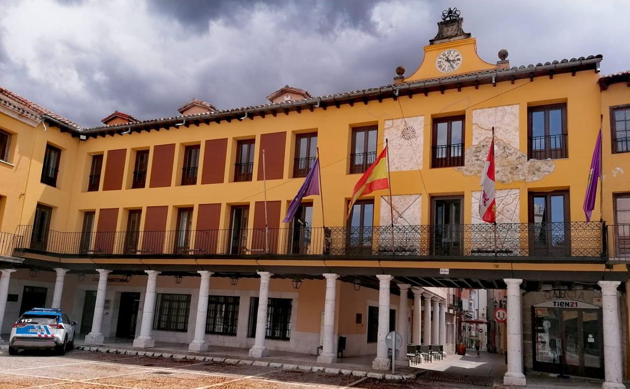 Fachada del Ayuntamiento de Tordesillas 