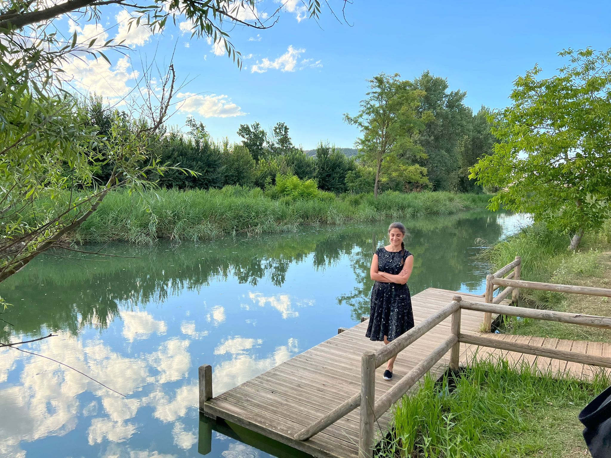 El Canal de Castilla fue el margo elegido para la ruta teatralizada en Villamuriel de Cerrato