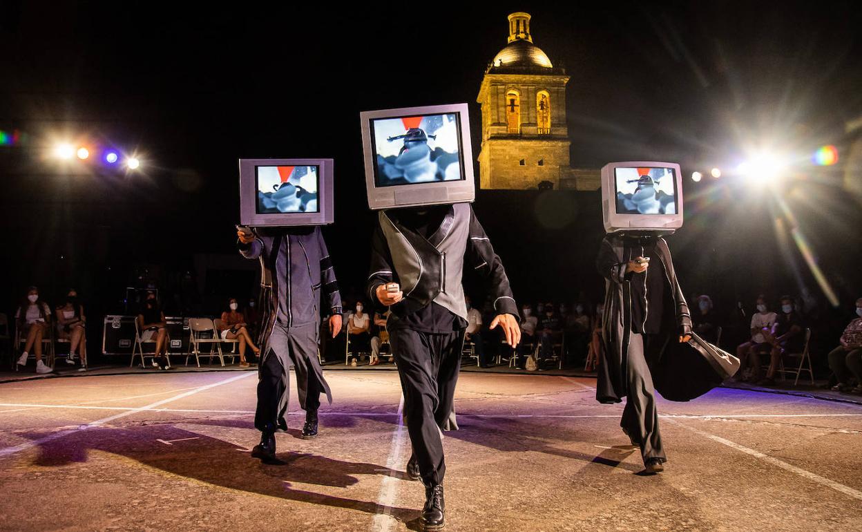 Un representación de la Feria de Teatro de Castilla y León en Ciudad Rodrigo