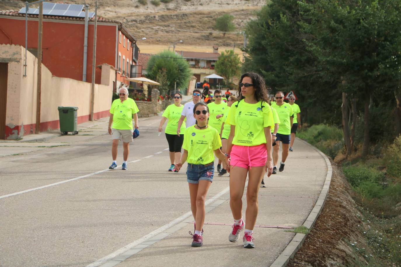 Fotos: Andarines del Cerrato en solidaridad con Uganda