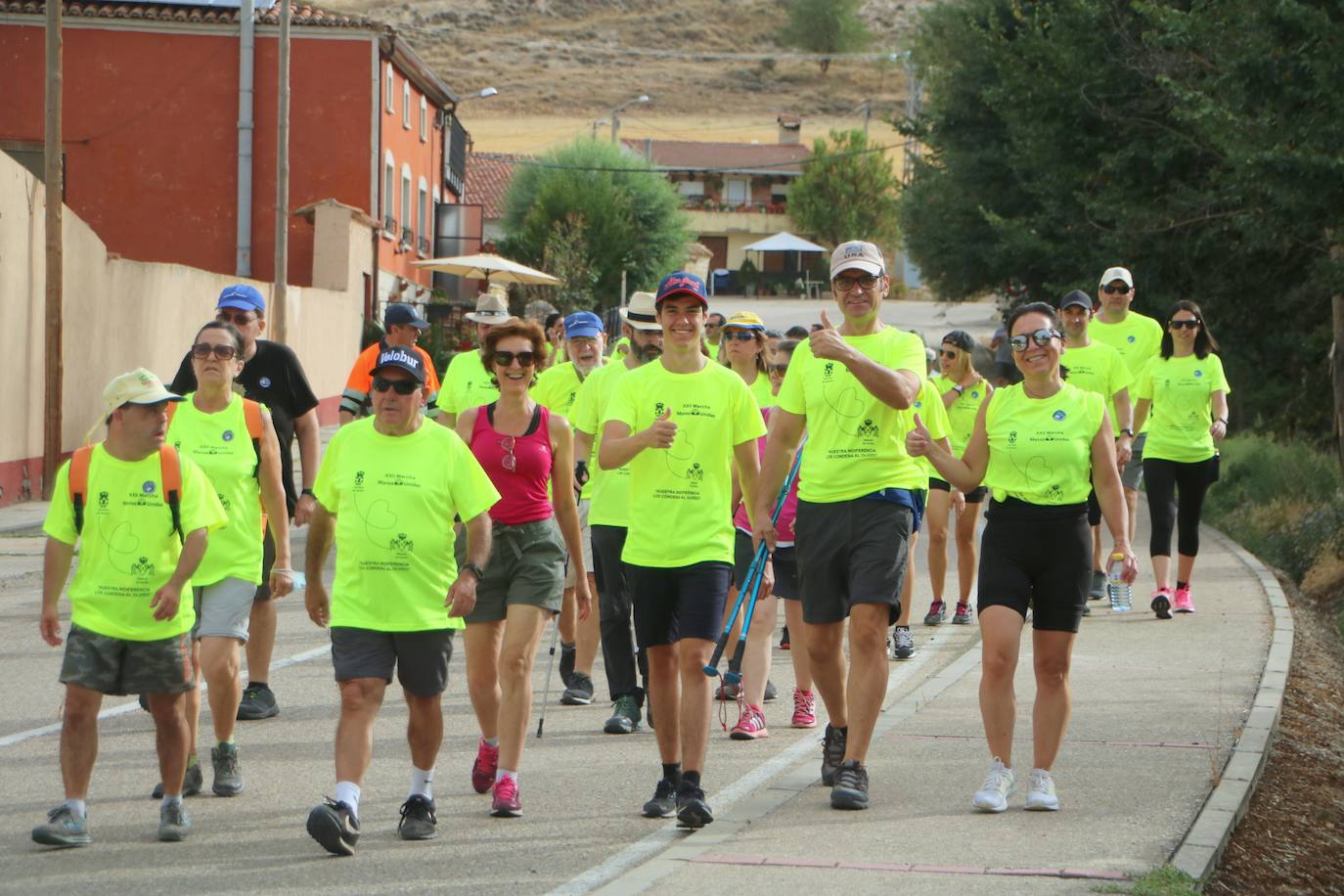 Fotos: Andarines del Cerrato en solidaridad con Uganda