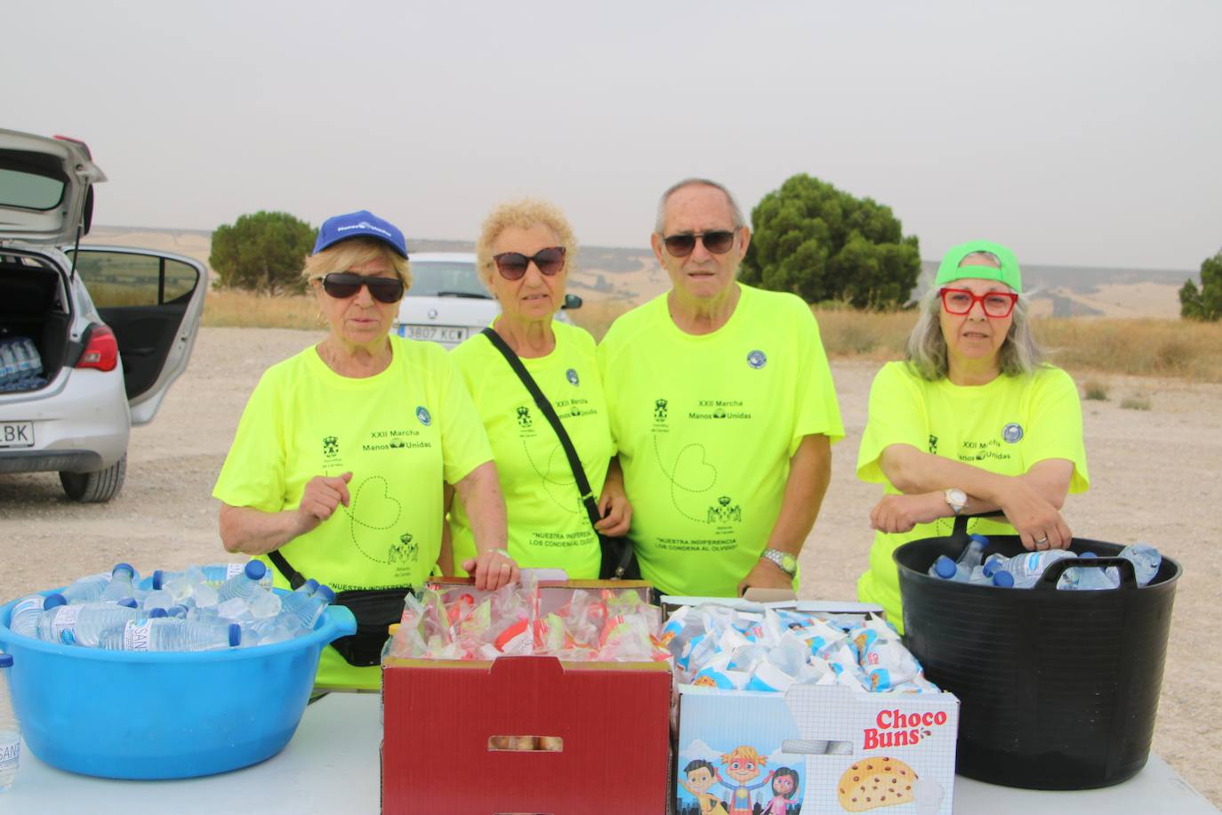 Fotos: Andarines del Cerrato en solidaridad con Uganda