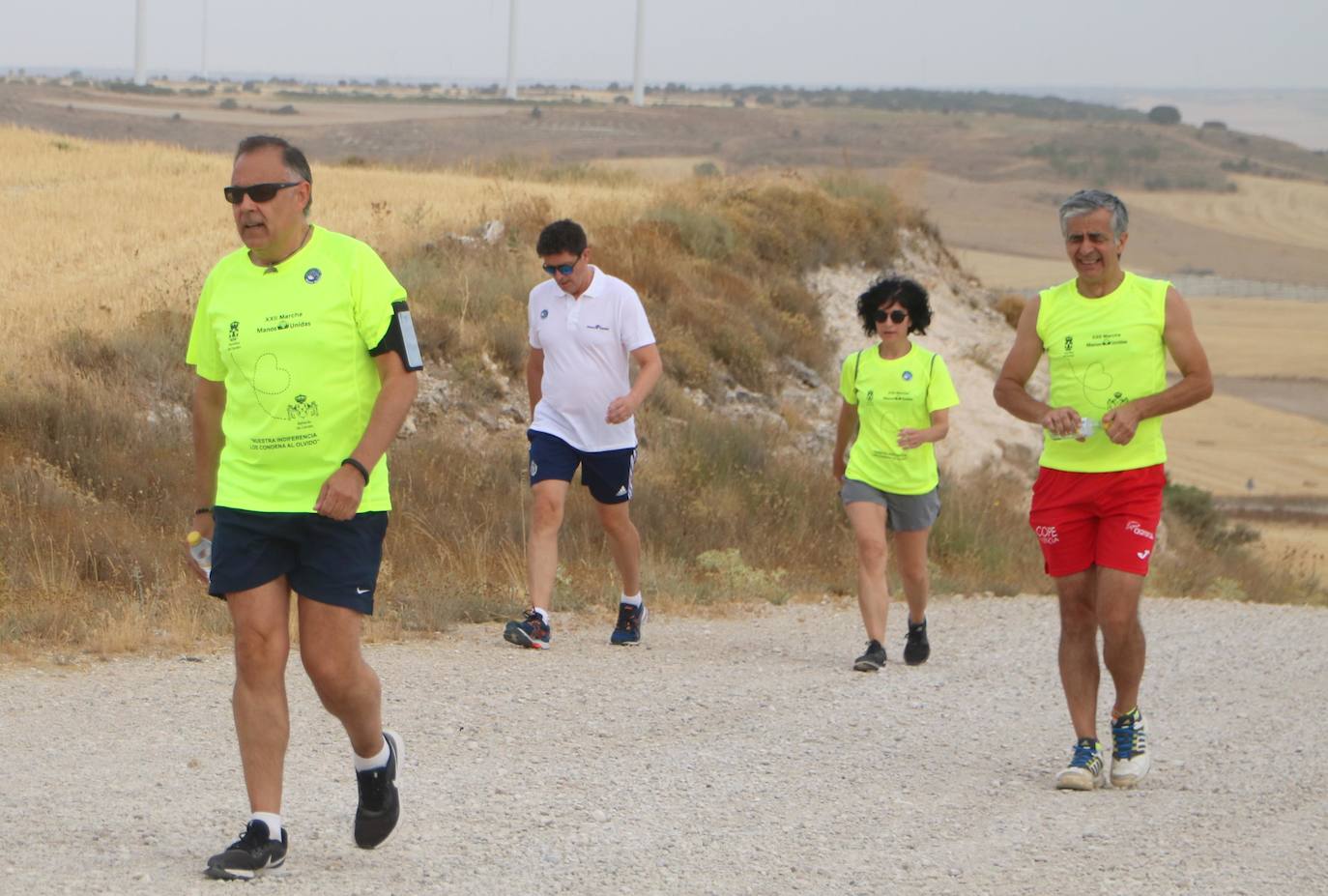 Fotos: Andarines del Cerrato en solidaridad con Uganda