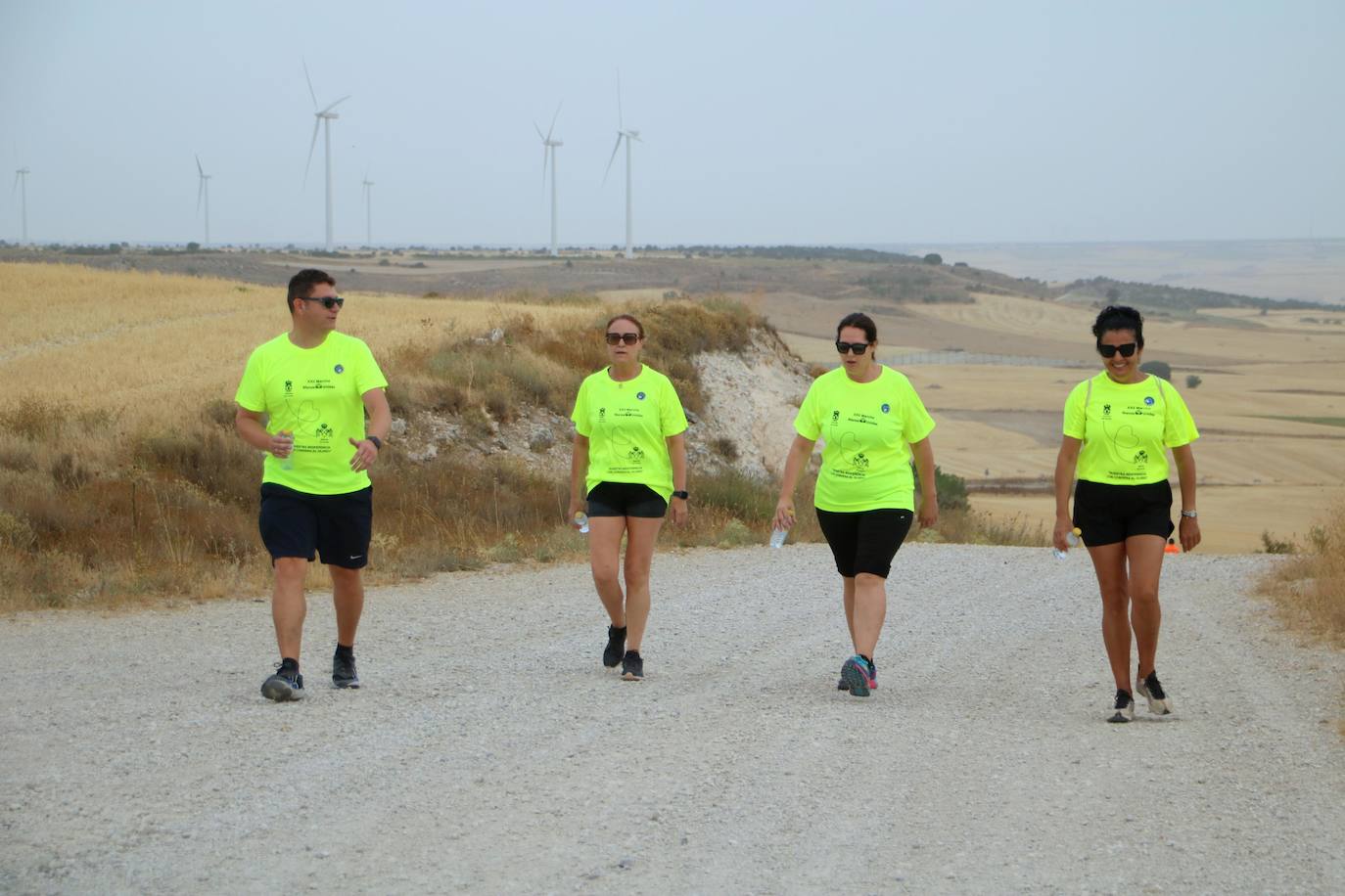 Fotos: Andarines del Cerrato en solidaridad con Uganda