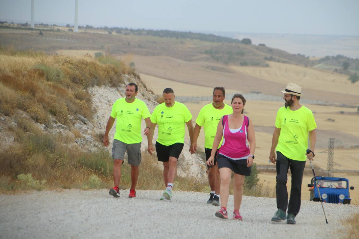 Fotos: Andarines del Cerrato en solidaridad con Uganda