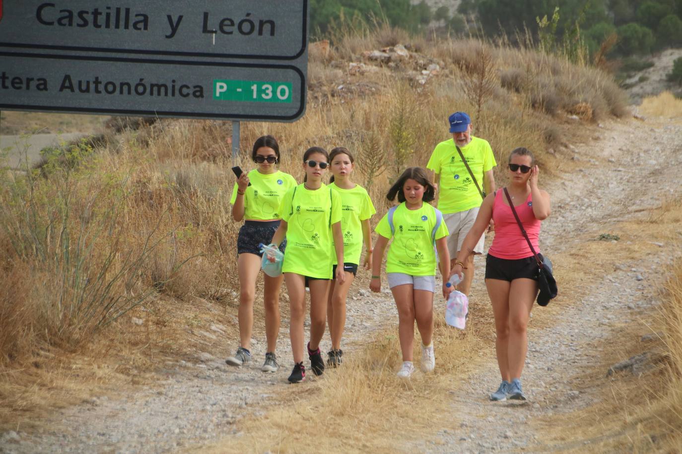 Fotos: Andarines del Cerrato en solidaridad con Uganda