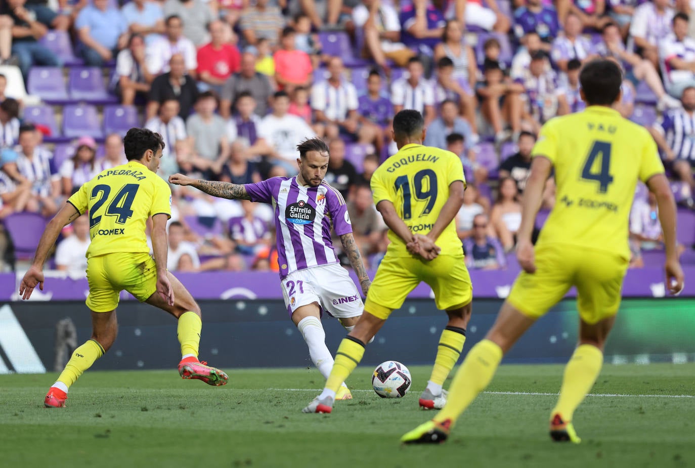 Fotos: Real Valladolid - Villarreal (2/3)