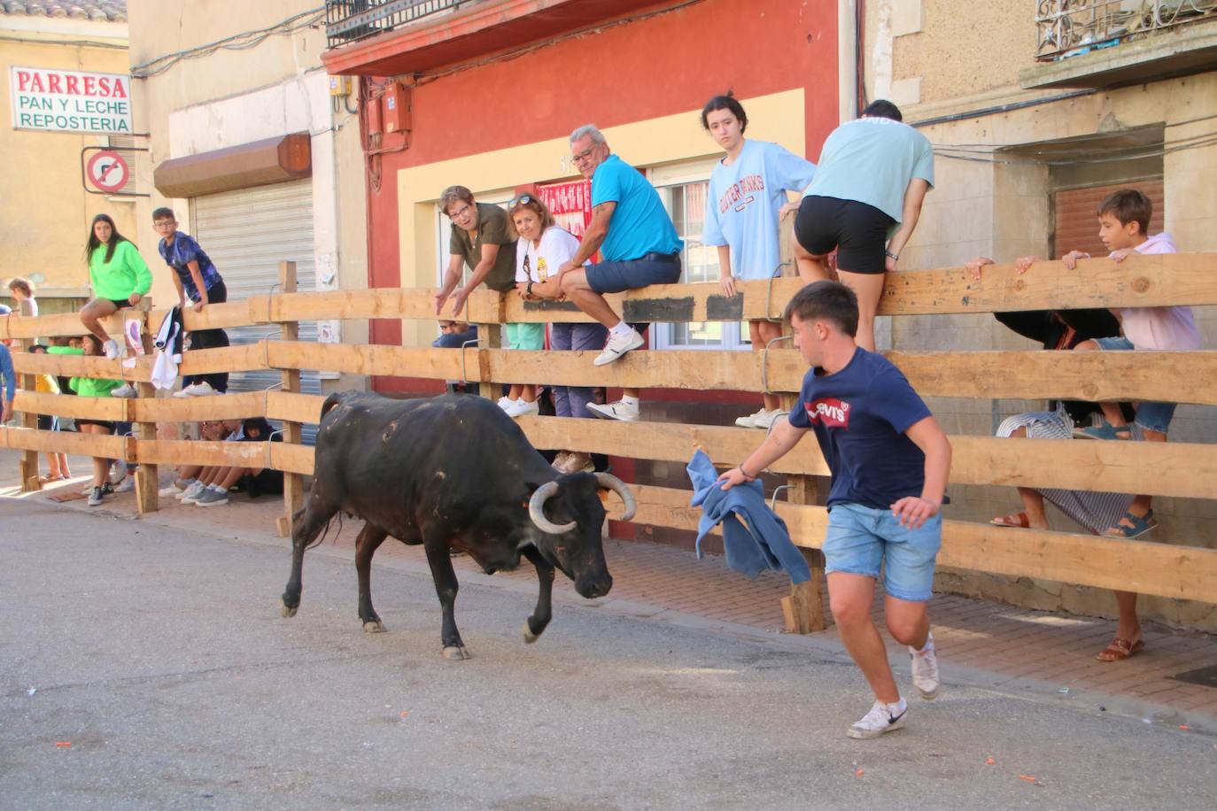 Fotos: Los primeros encierros en Palencia después de un parón de dos años