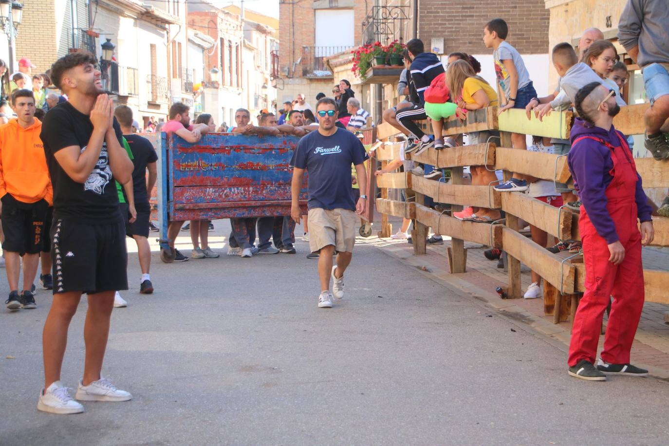 Fotos: Los primeros encierros en Palencia después de un parón de dos años