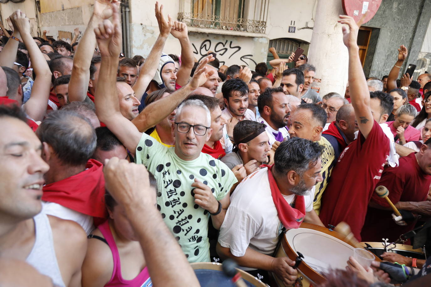 Fotos: Primer chúndara de las fiestas de Peñafiel después de dos años