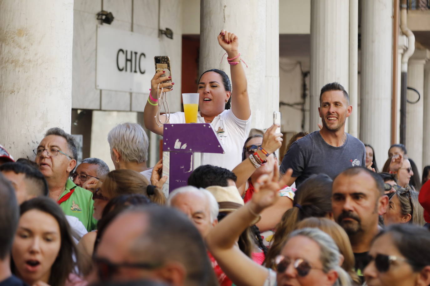 Fotos: Primer chúndara de las fiestas de Peñafiel después de dos años