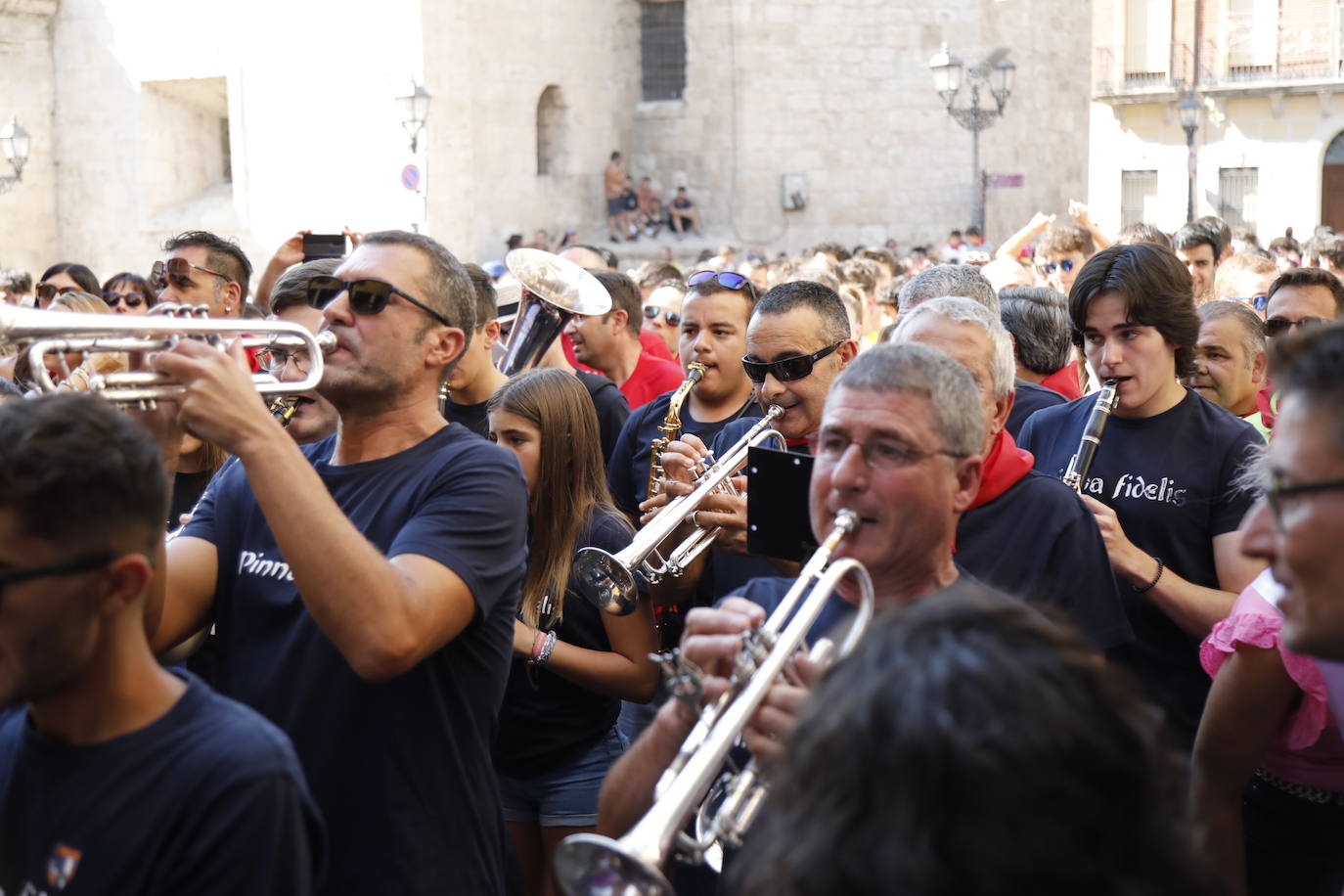 Fotos: Primer chúndara de las fiestas de Peñafiel después de dos años