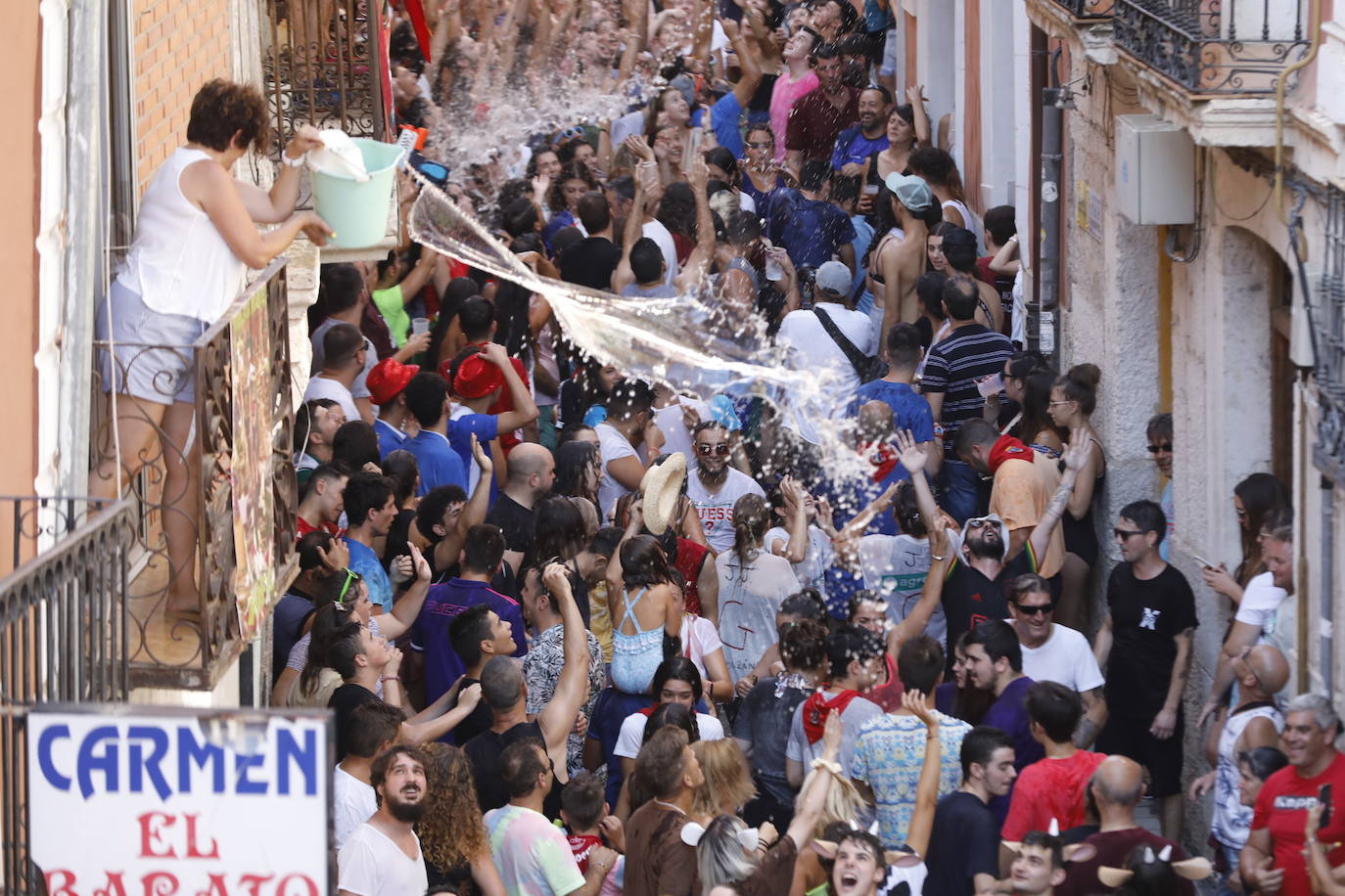 Fotos: Primer chúndara de las fiestas de Peñafiel después de dos años