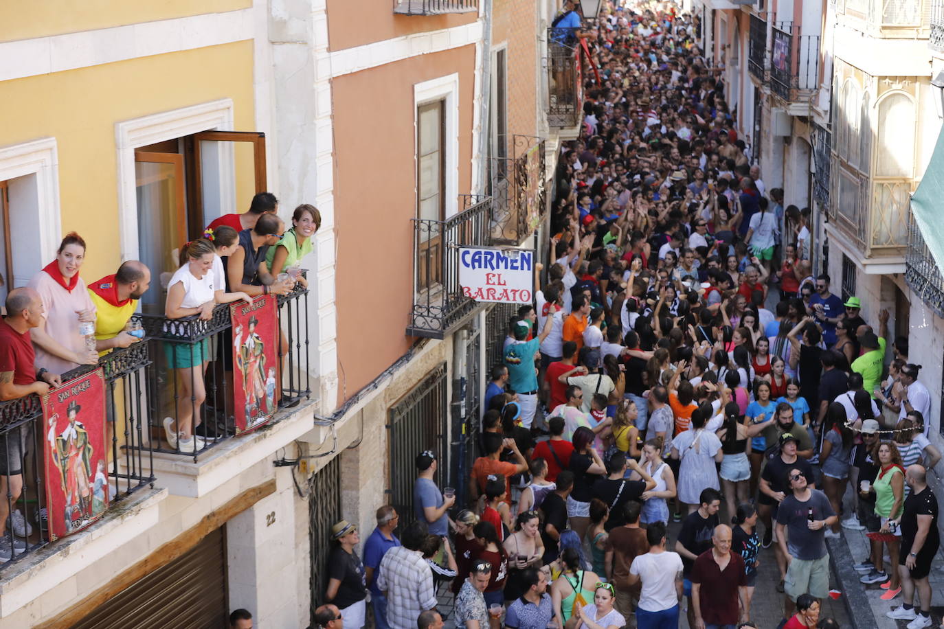 Fotos: Primer chúndara de las fiestas de Peñafiel después de dos años