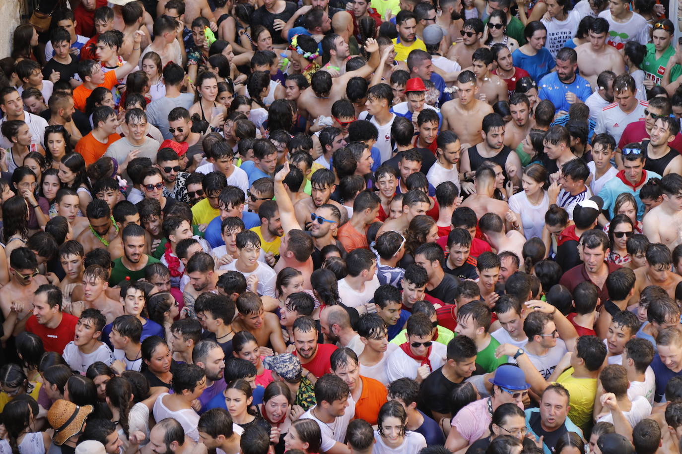 Fotos: Primer chúndara de las fiestas de Peñafiel después de dos años