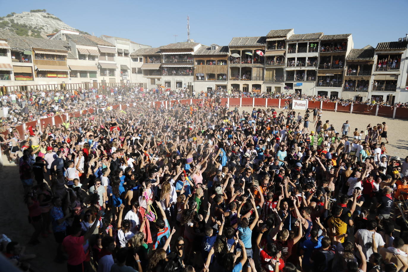 Fotos: Primer chúndara de las fiestas de Peñafiel después de dos años