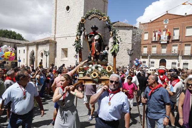 Fotos: Los vecinos de Peñafiel honran a San Roque
