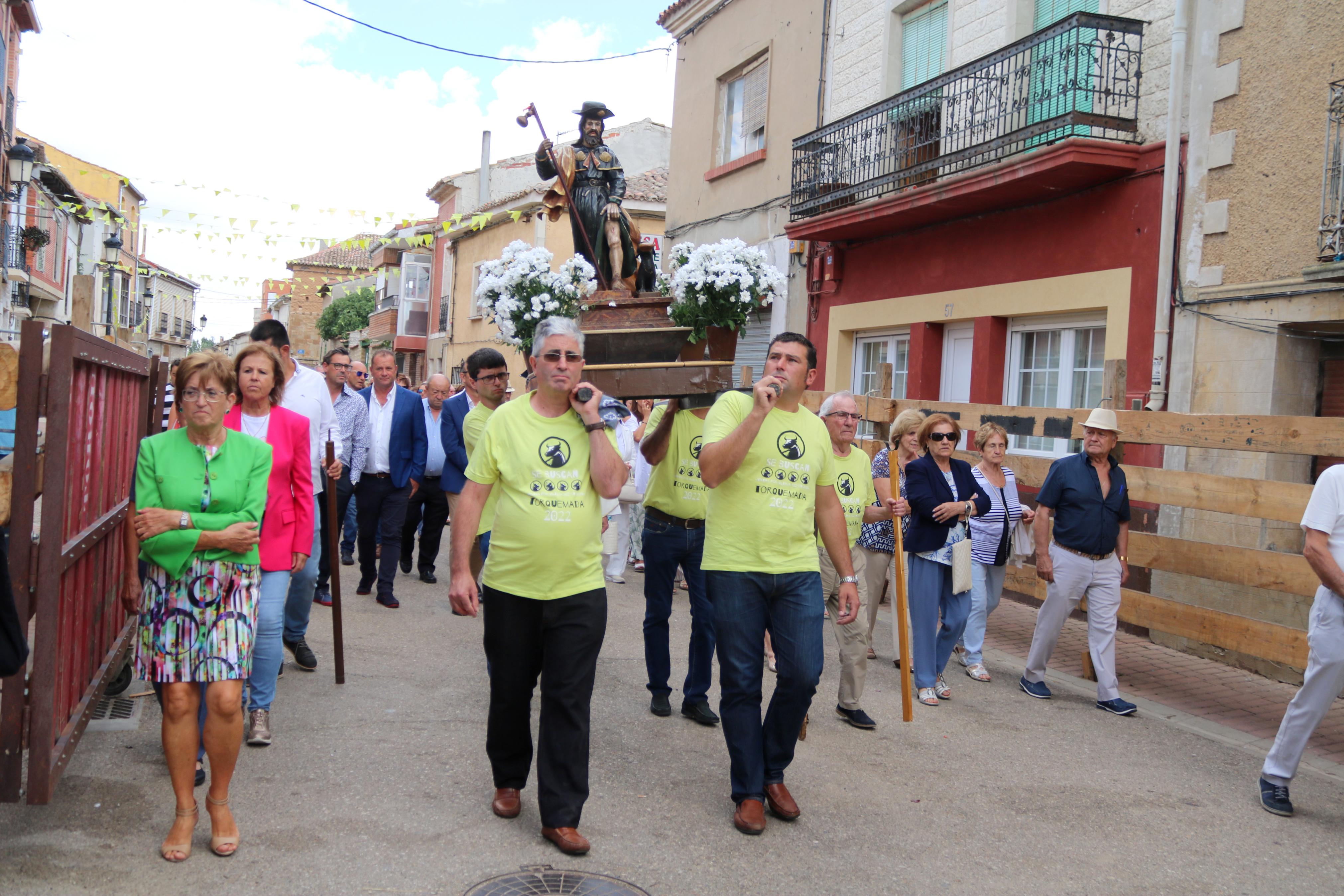 Torquemada celebró con todos los honores la fiesta de San Roque