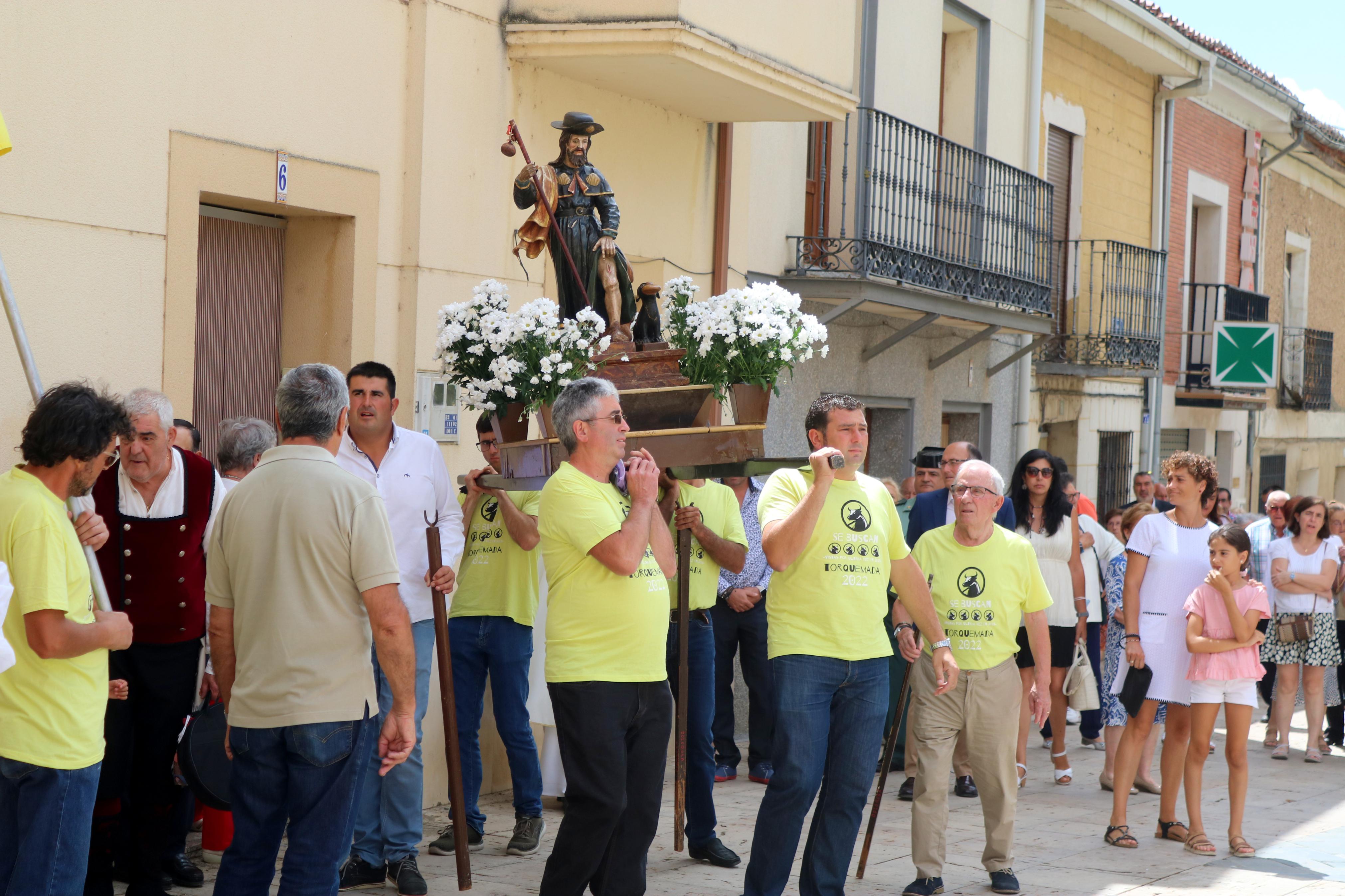 Torquemada celebró con todos los honores la fiesta de San Roque