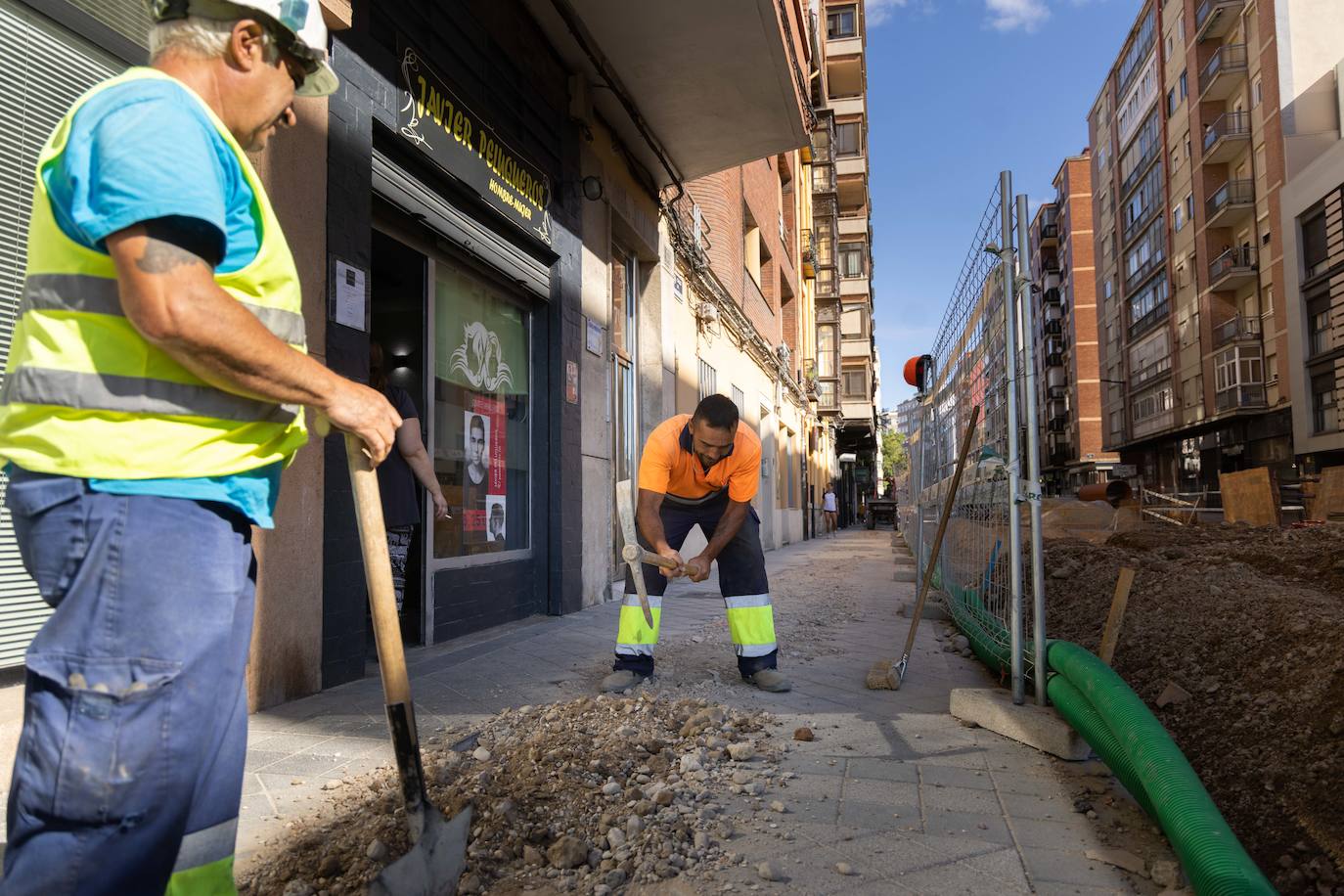 Fotos: Cinco meses para finalizar las obras en el túnel de Panaderos, Valladolid