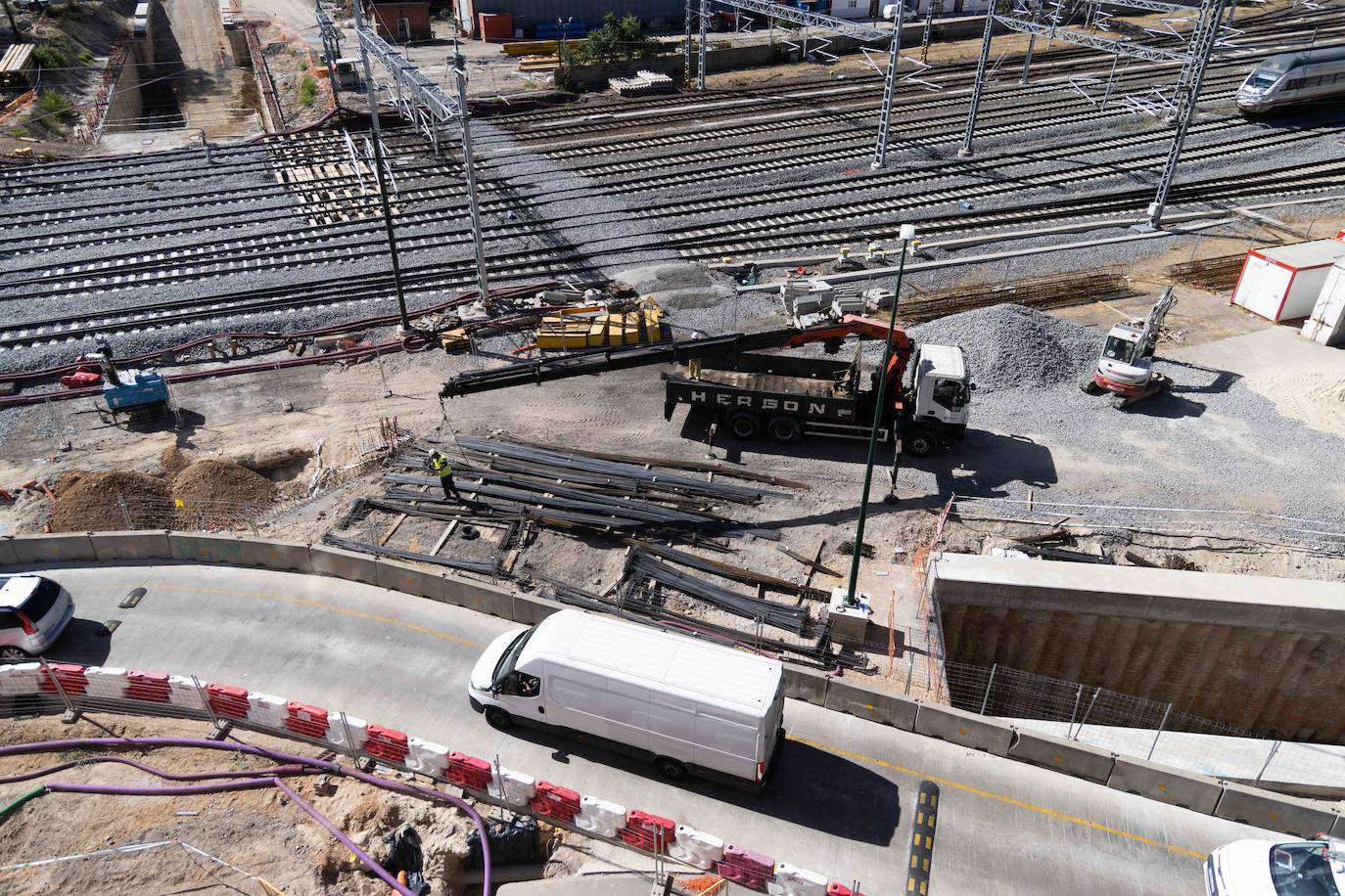 Fotos: Cinco meses para finalizar las obras en el túnel de Panaderos, Valladolid