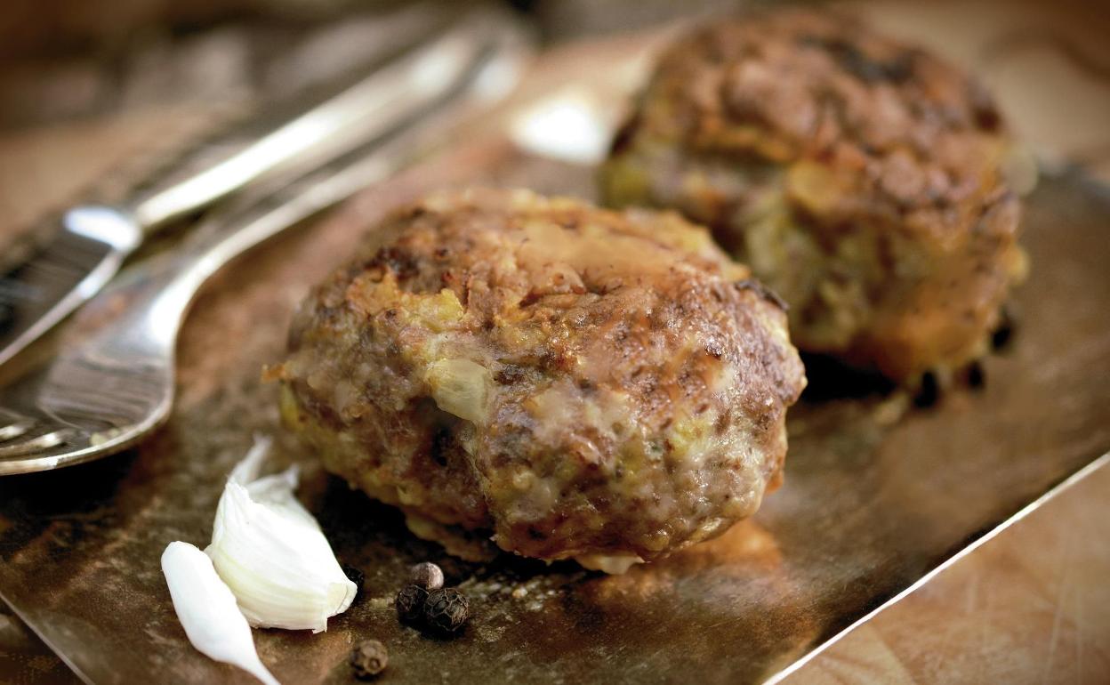 Albóndigas con semillas de cilantro. 