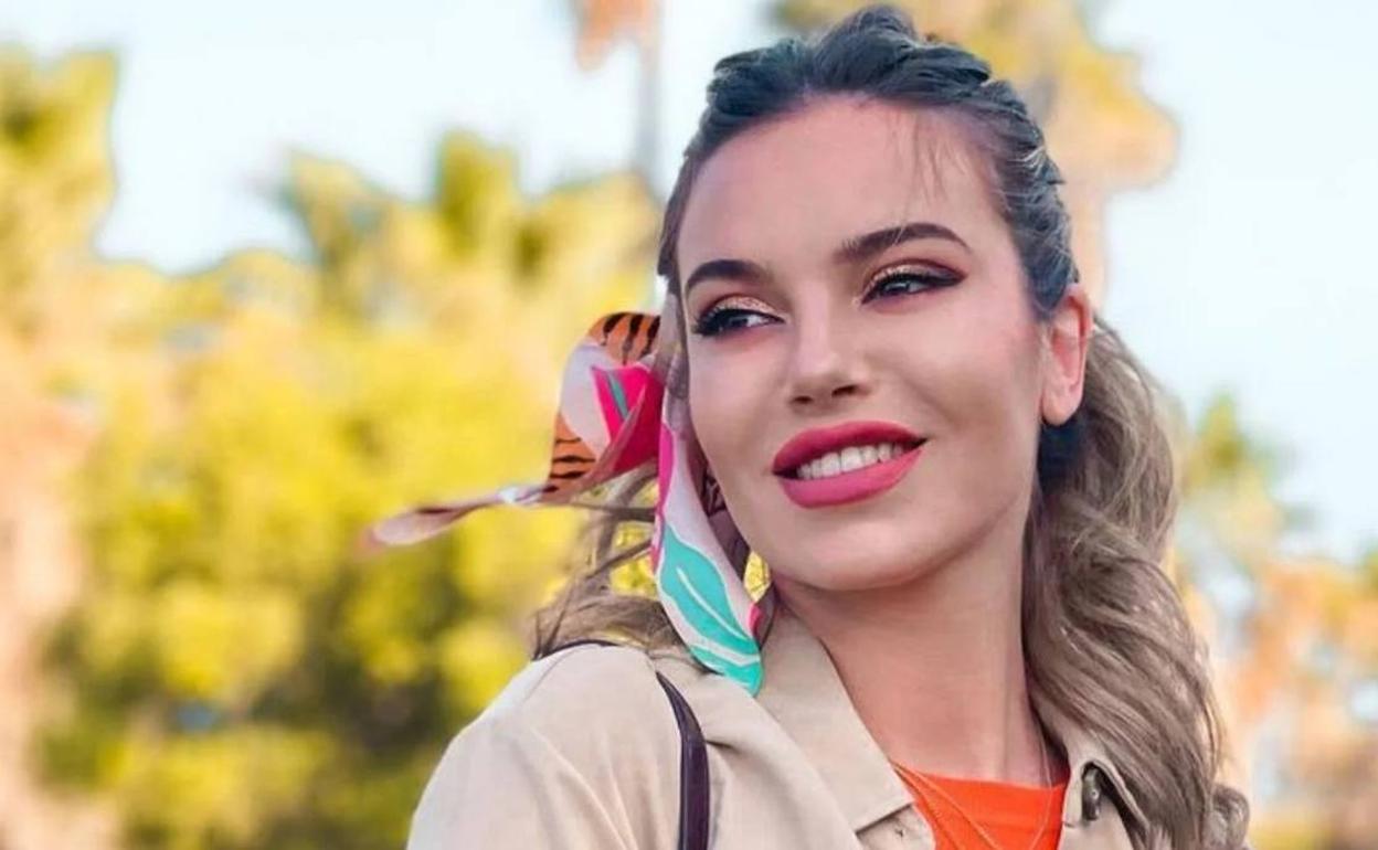 La cantante e influencer María Isabel. 