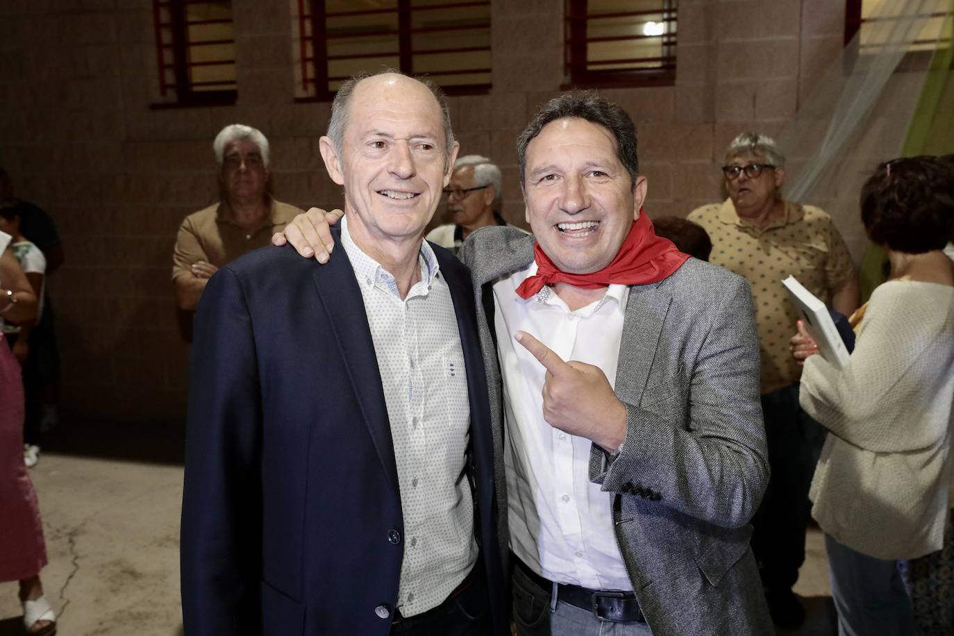 Pregón en Serrada a cargo de Eusebio Sacristán, este jueves.