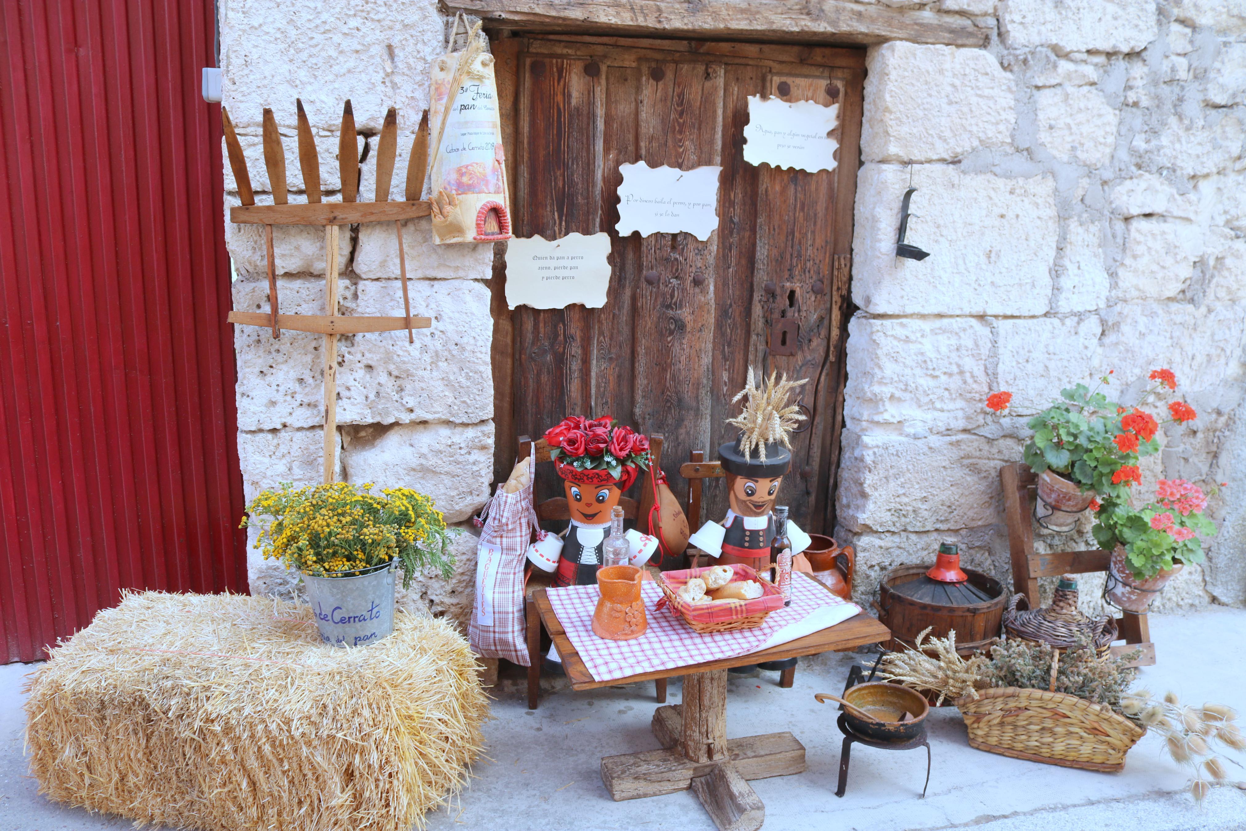 Vecinos y visitantes se volcaron con la Feria del Pan celebrada en Cobos de Cerrato