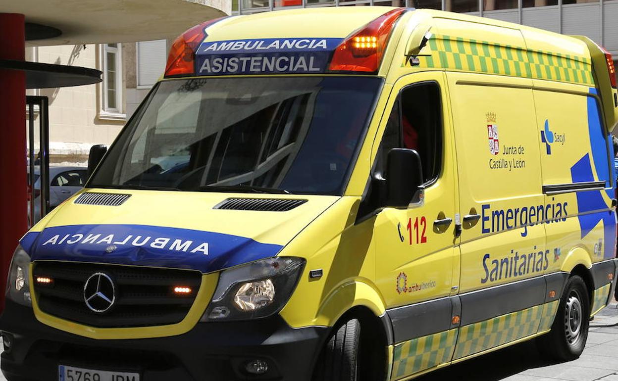 Una ambulancia del 112, en una fotografía de archivo.