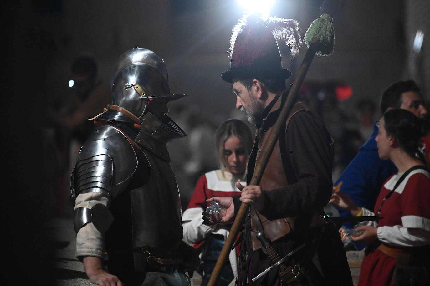 Fotos: Recreación histórica de la quema de Medina del Campo (1 de 2)