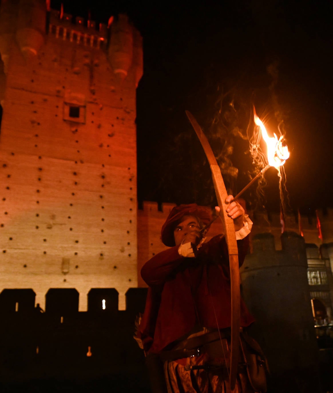 Fotos: Recreación histórica de la quema de Medina del Campo (2 de 2)