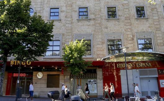 Edificio destinado a viviendas de lujo en Salamanca. 