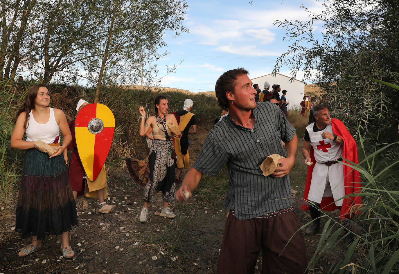 Fotos: Batalla nabal en Monzón de Campos