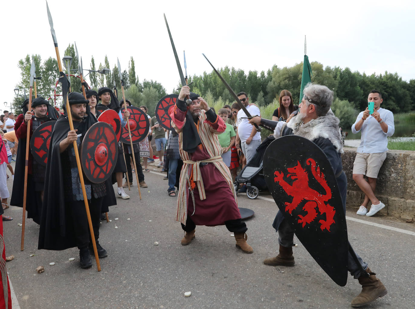 Fotos: Batalla nabal en Monzón de Campos