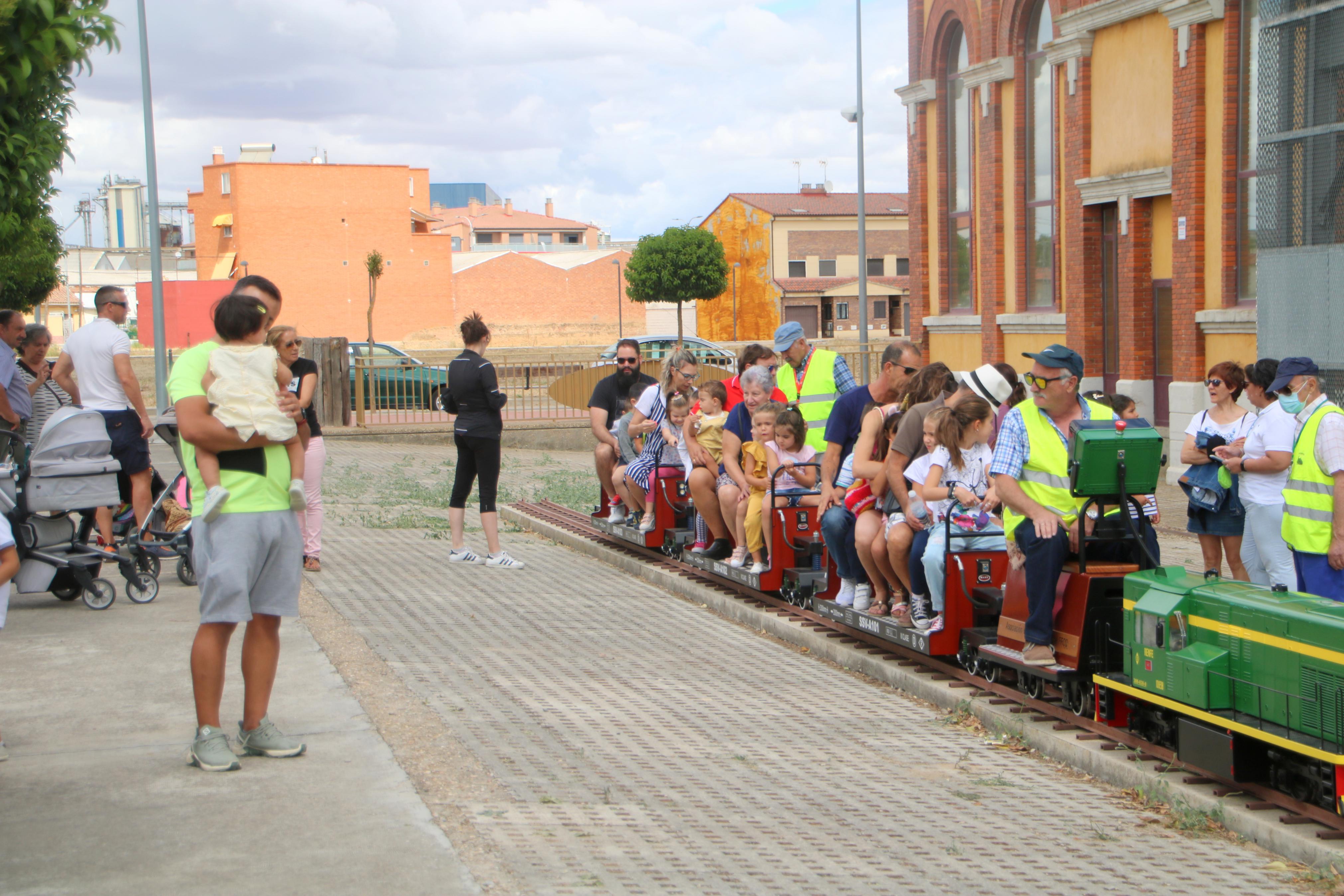 Venta de Baños ha disfrutado de varios actos ferroviarios durante las Fiestas de Santa Rosa de Lima